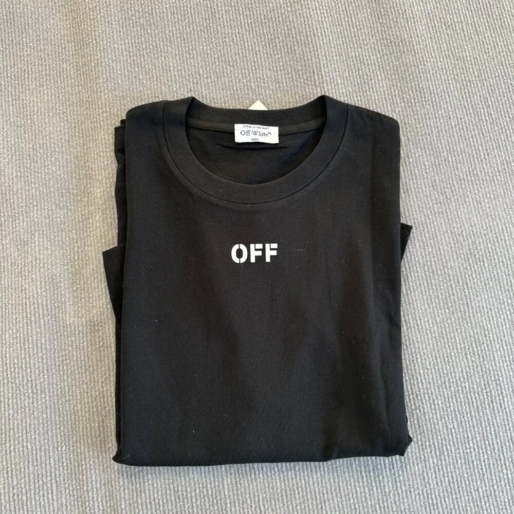 Off-White Men's Black T-shirt - Picture 3 of 7